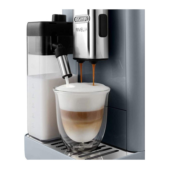 De'Longhi EXAM440.55.G Máquina de Café Automática Rivelia, Color Gris