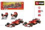 Burago Set de 2 Coches de Metal F1 Ferrari Sf24 2024 Escala 1:43