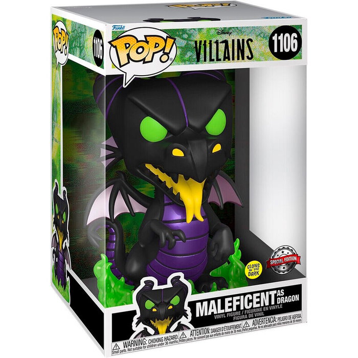 Funko Pop Disney Villains Maléfica como Dragón Exclusive 25cm Funko Pop Disney Villains Maléfica como Dragón Exclusive 25cm