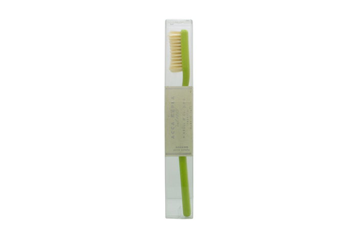 Acca Kappa Cepillo de dientes con cerdas naturales suaves de tejón 649 Acca Kappa Cepillo de dientes con cerdas naturales suaves de tejón 649