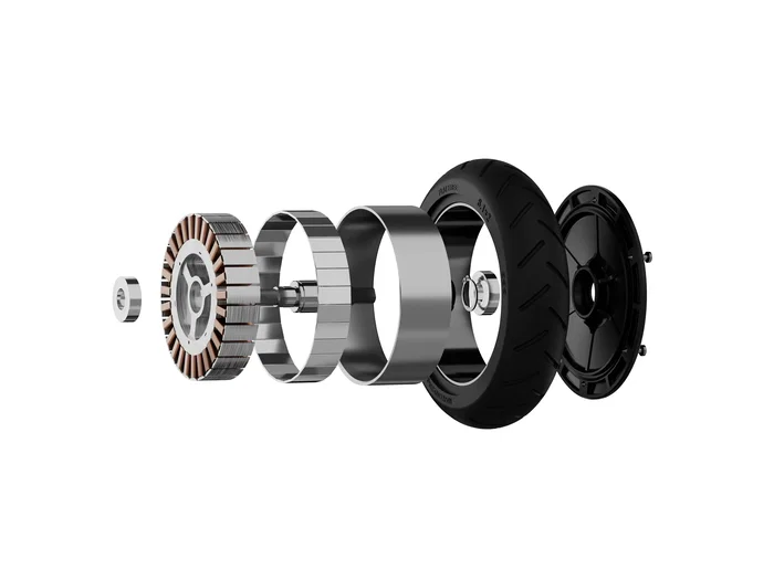 Segway Ninebot E2 Plus E II Patinete Eléctrico Plegable Negro, 25 km/h, 500W, Autonomía 25 km, Pantalla, Freno Tambor, Para Hasta 90 kg