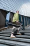Segway Ninebot E2 Plus E II Patinete Eléctrico Plegable Negro, 25 km/h, 500W, Autonomía 25 km, Pantalla, Freno Tambor, Para Hasta 90 kg