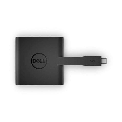 Dell DA200 Adaptador USB-C a HDMI/VGA/Ethernet/USB 3.0