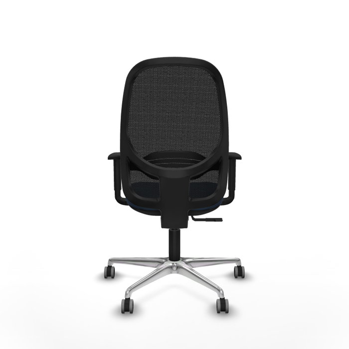 PIQUERAS Y CRESPO Silla de oficina Cilanco Azul marino y Negro con mecanismo Sincro PIQUERAS Y CRESPO Silla de oficina Cilanco Azul marino y Negro con mecanismo Sincro