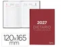 Liderpapel Dietario 2027 Octavo Rojo Bilingüe