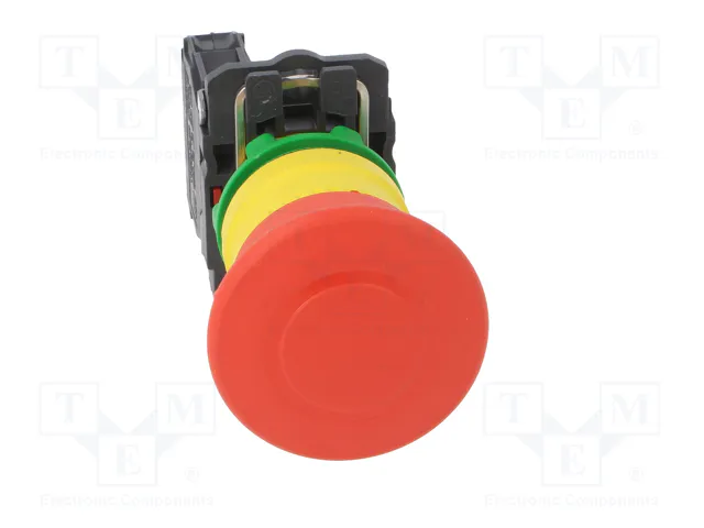 Schneider Electric Interruptor de Emergencia Harmony XB5 22mm Rojo NC