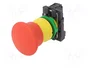 Schneider Electric Interruptor de Emergencia Harmony XB5 22mm Rojo NC