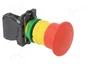 Schneider Electric Interruptor de Emergencia Harmony XB5 22mm Rojo NC