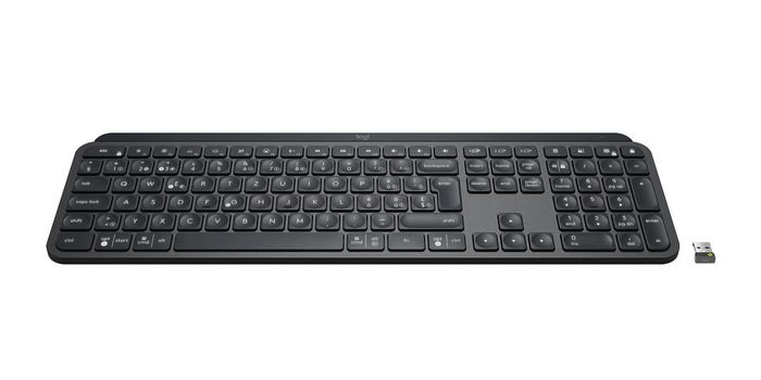 Logitech MX Keys for Business Teclado Inalambrico Iluminado Avanzado para Empresas, Perfect Stroke, Multi-Dispositivo, Bluetooth, Logi Bolt