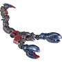 Hasbro Figura Scorponok Beast Wars Transformers +8 años, modo escorpión a robot, con abeja robótica y 2 accesorios