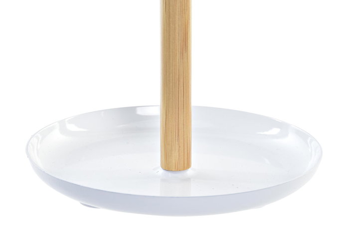 DKD Home Decor Espejo Blanco Bambú PS 17x17x31