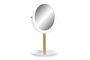 DKD Home Decor Espejo Blanco Bambú PS 17x17x31