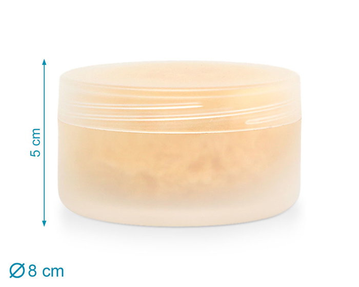 KioKids Esponja Natural Mediterránea de Calidad Superior, Suave y Absorbente para Recién Nacidos con Cajita de Almacenamiento y Transporte