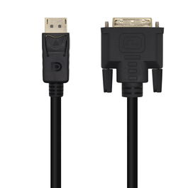 AISENS - CABLE CONVERSOR DISPLAYPORT A DVI, DP/M-DVI/M, NEGRO, 3.0M