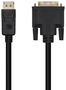 Aisens Cable Conversor DisplayPort a DVI de 3m Negro