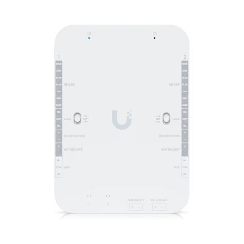 Ubiquiti UA-Retrofit-Hub-2, Hub de Retroadaptación, Blanco, PC, SGCC, Alimentación 12-24V, Consumo 50W Máx., 120 x 140 x 45 mm