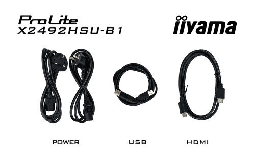 iiyama ProLite X2492HSU-B1 Monitor 24'' Full HD IPS 120Hz Negro iiyama ProLite X2492HSU-B1 Monitor 24'' Full HD IPS 120Hz Negro