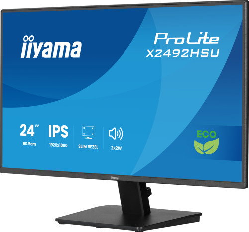iiyama ProLite X2492HSU-B1 Monitor 24'' Full HD IPS 120Hz Negro iiyama ProLite X2492HSU-B1 Monitor 24'' Full HD IPS 120Hz Negro