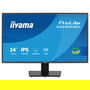IIYAMA Monitor Pro Lite X2492HSU-B1 Negro, 24 Pulgadas, Full HD, 75Hz, 1ms, HDMI, VGA, Altavoces