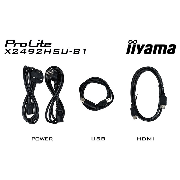 iiyama ProLite X2492HSU-B1 Monitor 24 Pulgadas Full HD IPS 120Hz Negro