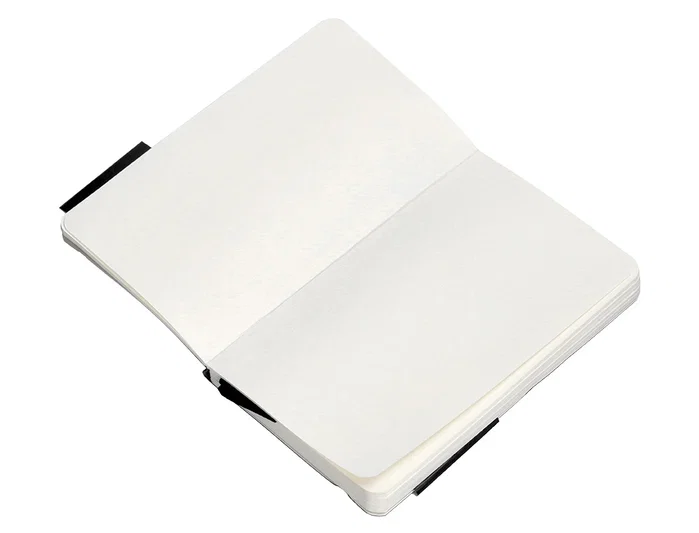 Antartik Cuaderno A6 Tapa Blanda Hojas Lisas Negro 100 Hojas 80gr FSC