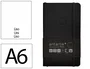 Antartik Cuaderno A6 Tapa Blanda Hojas Lisas Negro 100 Hojas 80gr FSC