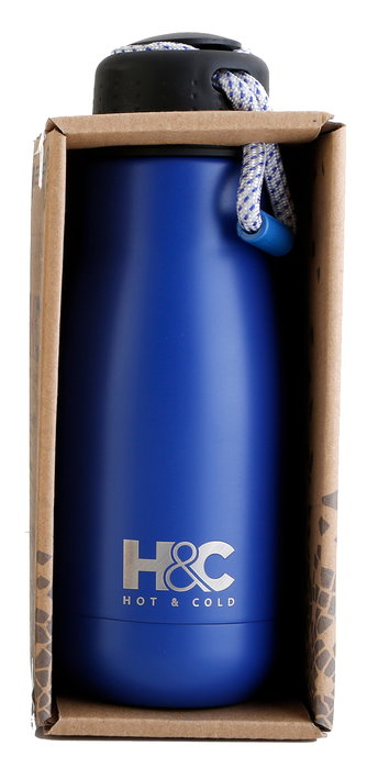 WECOOK Botella Térmica Acero Inox 350 ml Azul