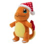 Jazwares Peluche Pokémon Charmander con Gorro de Navidad 20 cm