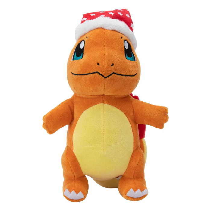 Jazwares Peluche Pokémon Charmander con Gorro de Navidad 20 cm Jazwares Peluche Pokémon Charmander con Gorro de Navidad 20 cm