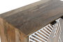DKD Home Decor Botellero Blanco Natural Mango 41 x 108 x 84 cm