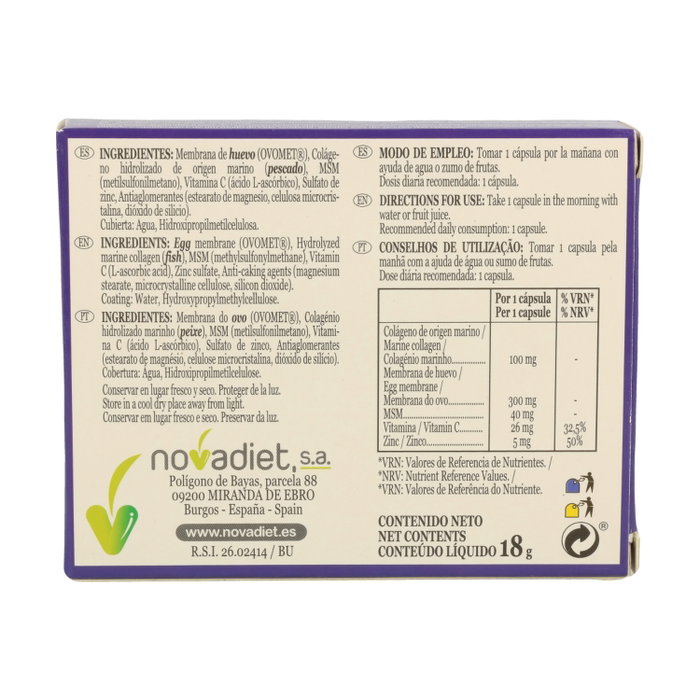 Nova Diet Colamag Membrana 30 cápsulas
