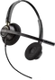 HP Poly EncorePro 520 Auriculares Binaurales con Desconexión Rápida, Negro