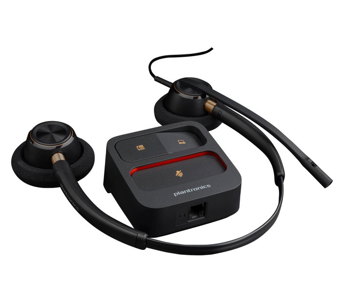 HP Poly EncorePro 520 Auriculares Biaurales con Quick Disconnect Negro