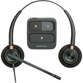 Poly EncorePro 520 Binaural Headset con Quick Disconnect, Negro
