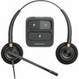 Poly EncorePro 520 Binaural Headset con Quick Disconnect, Negro
