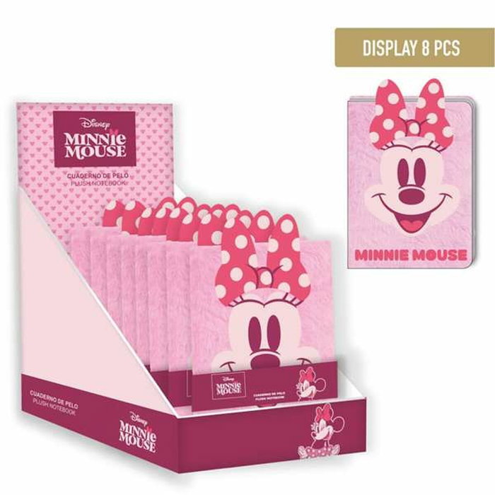 Cerdá Cuaderno Peluche Minnie Disney Rosa