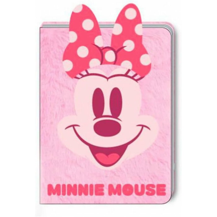 Cerdá Cuaderno Peluche Minnie Disney Rosa