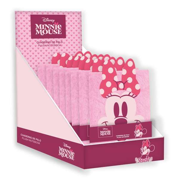 Cerdá Cuaderno Peluche Minnie 15.0 x 21.0 x 3.0 cm