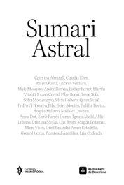 AJUNTAMENT DE BARCELONA, Sumari Astral - VV.AA.