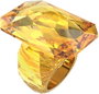 Swarovski Anillo Lucent Amarillo 5607357