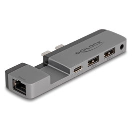 DeLOCK Estación de acoplamiento Thunderbolt 4 para MacBook Pro/Air 5K 100W