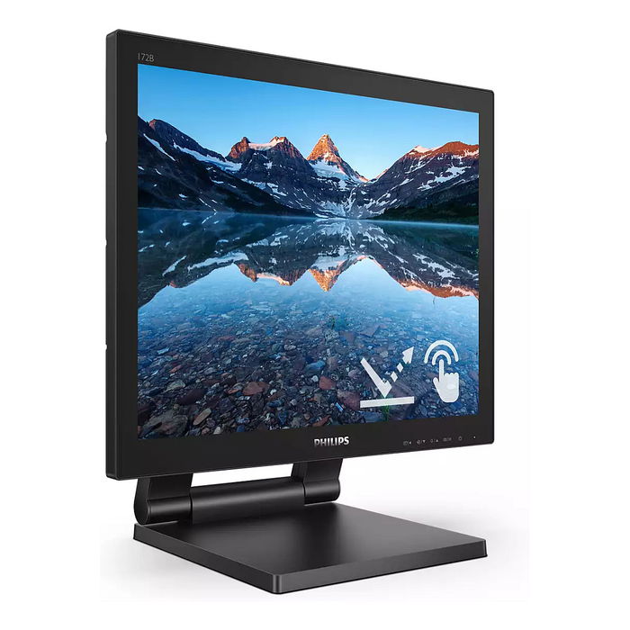 Philips 172B9TL/00 Monitor Táctil 17" 5:4 SXGA (1280x1024) TN 1ms 60Hz con Altavoces, HDMI, DisplayPort, USB Táctil, VESA, Negro