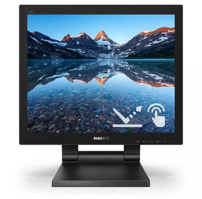 Philips 172B9TL/00 Monitor táctil 17" Full HD 1280x1024 IP65 Resistente Agua/Polvo 10 Puntos Táctiles HDMI DisplayPort Negro