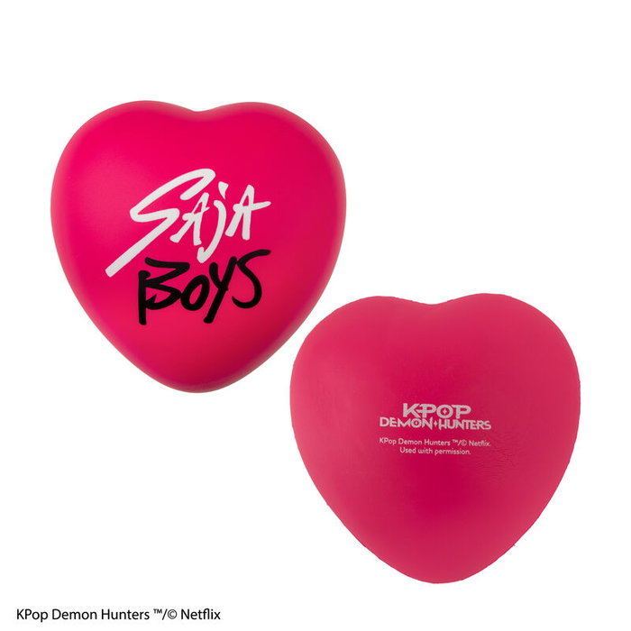 Cinereplicas Kpop Demon Hunters Squishy Corazón Saja Boys Anti-Estrés - Figura Coleccionable - Licencia Oficial Netflix