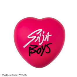 Cinereplicas Kpop Demon Hunters Squishy Corazón Saja Boys Anti-Estrés - Figura Coleccionable - Licencia Oficial Netflix