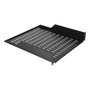 Lanview Logon RAS215BL Estante de Montaje en Rack 2U 19", Profundidad 550 mm, Negro (RAL9005), Carga Máx. 30 kg