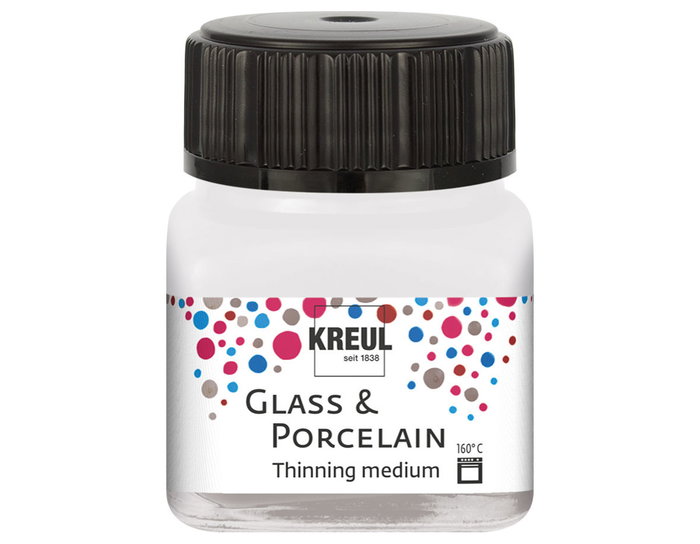 Kreul Dilución de vidrio y porcelana GLASS&PORCELAIN 20ml Kreul Dilución de vidrio y porcelana GLASS&PORCELAIN 20ml