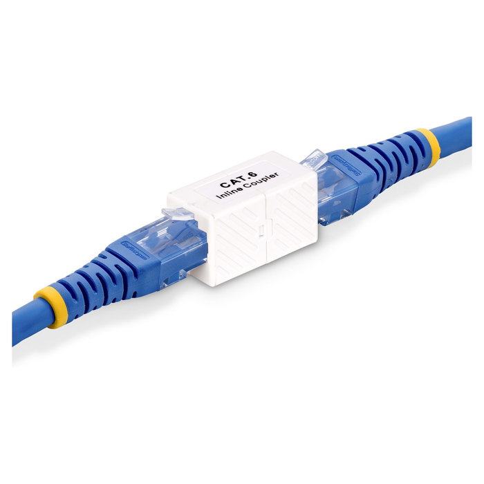 StarTech.com Acoplador RJ45 Cat6 Hembra a Hembra Blanco StarTech.com Acoplador RJ45 Cat6 Hembra a Hembra Blanco
