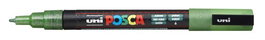 POSCA Marcador PC-3 Verde Purpurina Punta Cónica 0,9-1,3 mm
