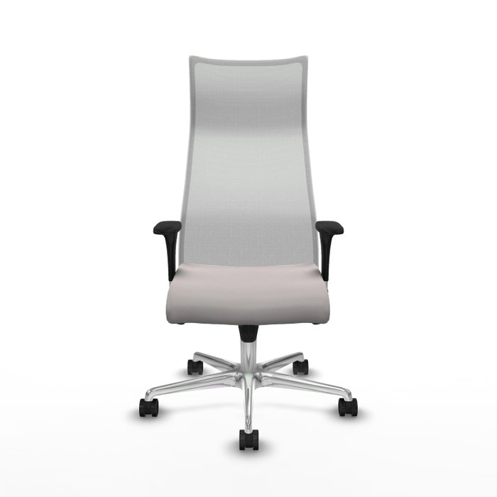 PIQUERAS Y CRESPO Sillón Albacete Blanco con Mecanismo Sincro y Base de Aluminio PIQUERAS Y CRESPO Sillón Albacete Blanco con Mecanismo Sincro y Base de Aluminio